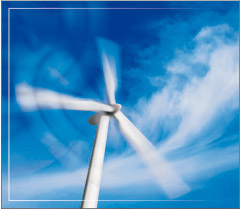 Windkraft Energie - natürliche Stromquellen